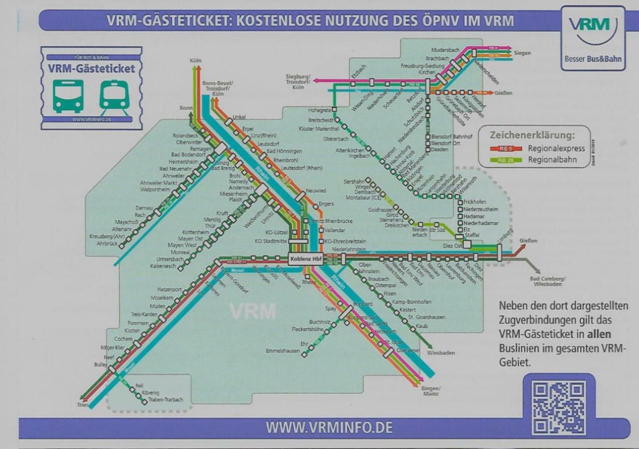 Haus Der Rosen Apartment Boppard Luaran gambar